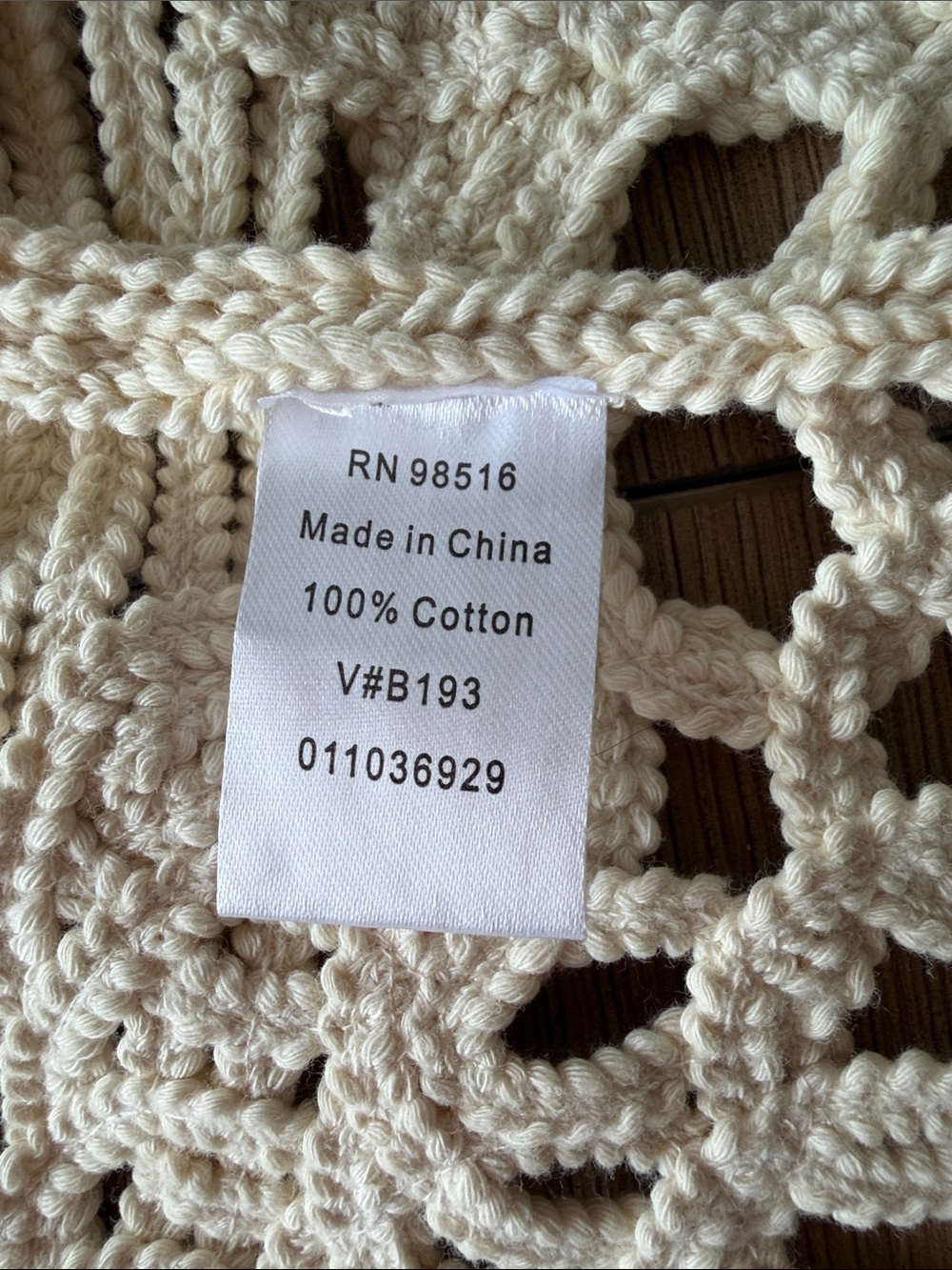 Coldwater Creek Open-Weave Crochet Cardigan - Cream - Picture 3 of 12